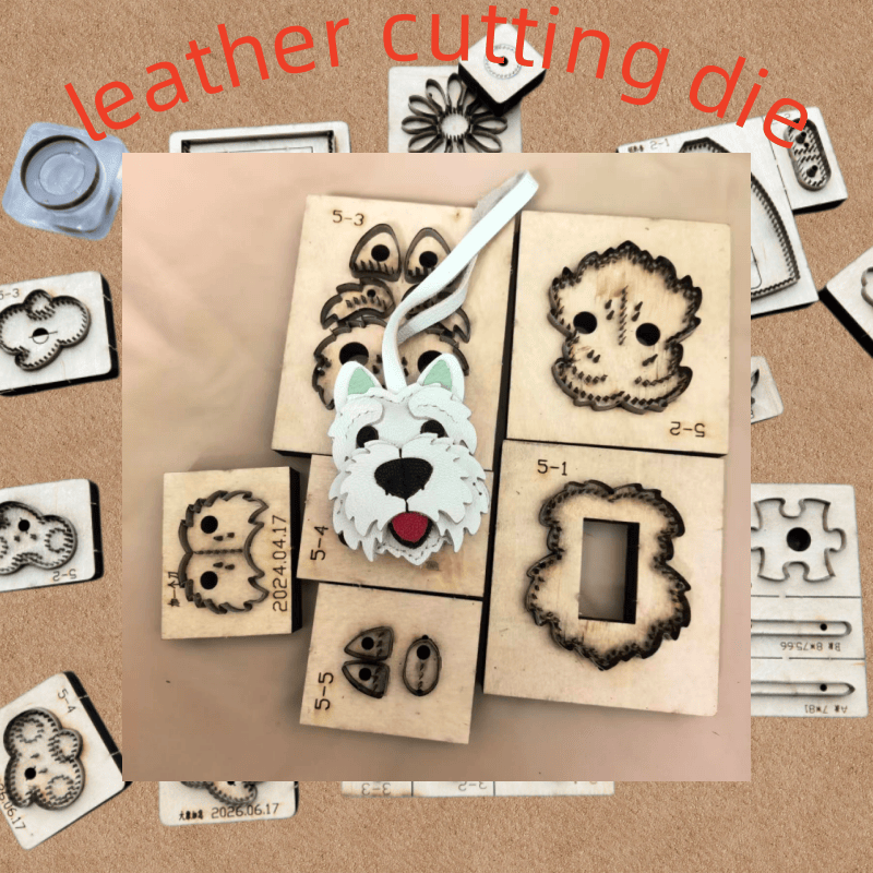 Dog Raincoat - Molde de corte de madera, molde