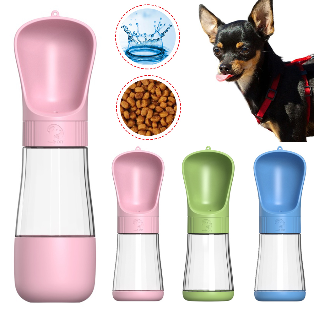 Botella de agua portátil 2 en  - Pet Supplies Hours reseña y precio