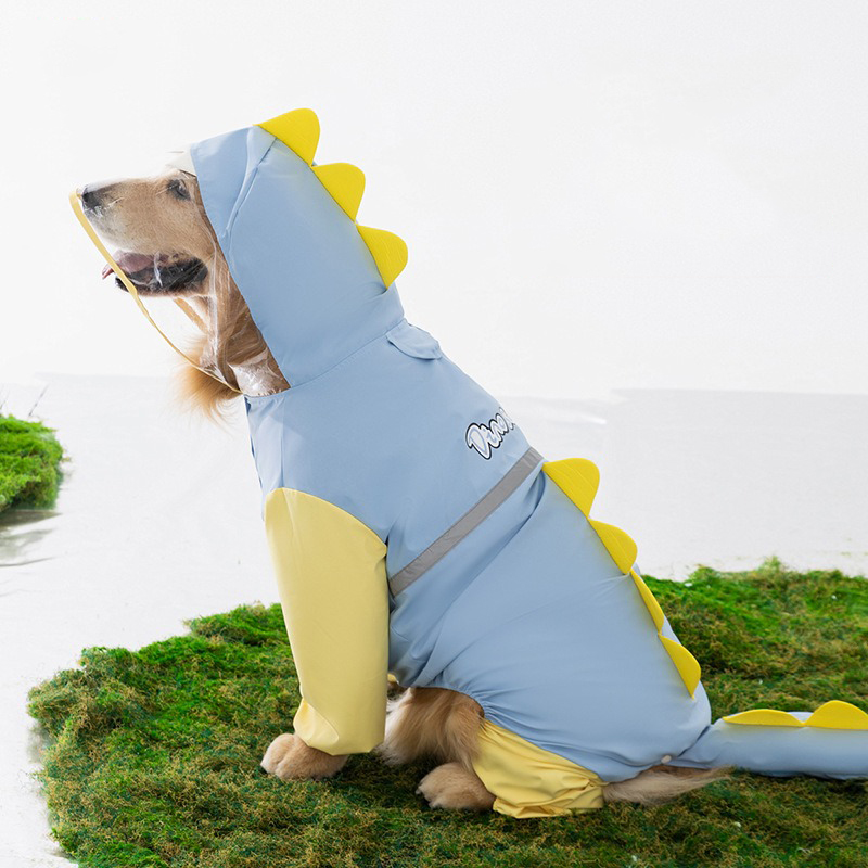 Chubasquero grande para perro  - Dog Raincoat reseña y precio
