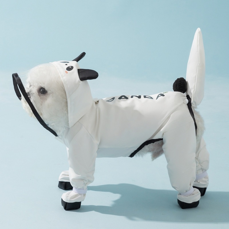 Impermeable para perros de cua - Dog Raincoat reseña y precio