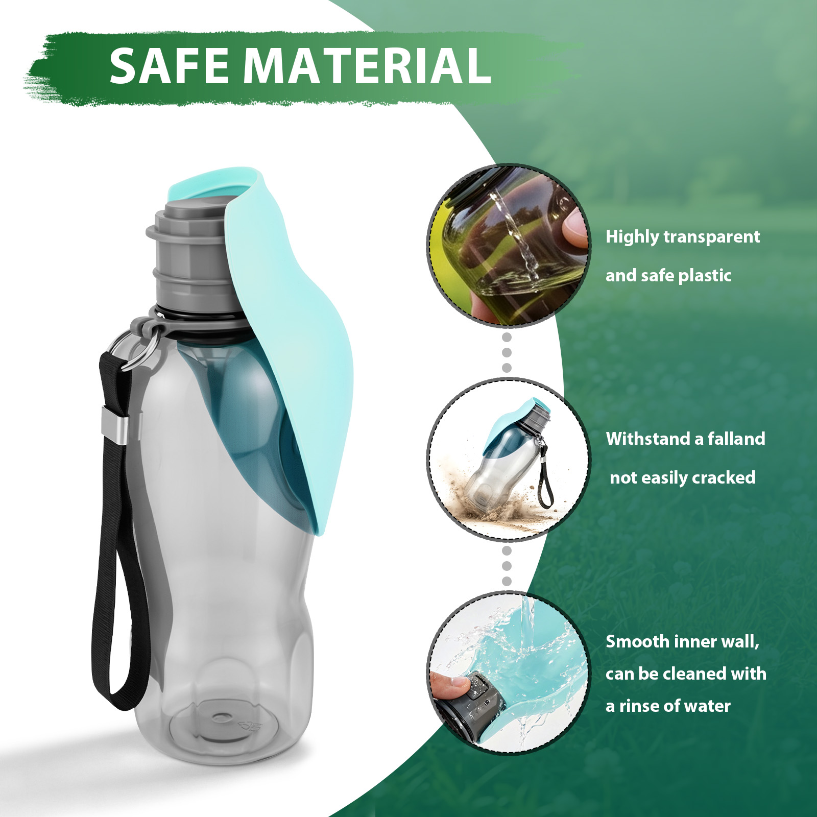 Botella de agua para perros de - Pet Supplies Hours reseña y precio