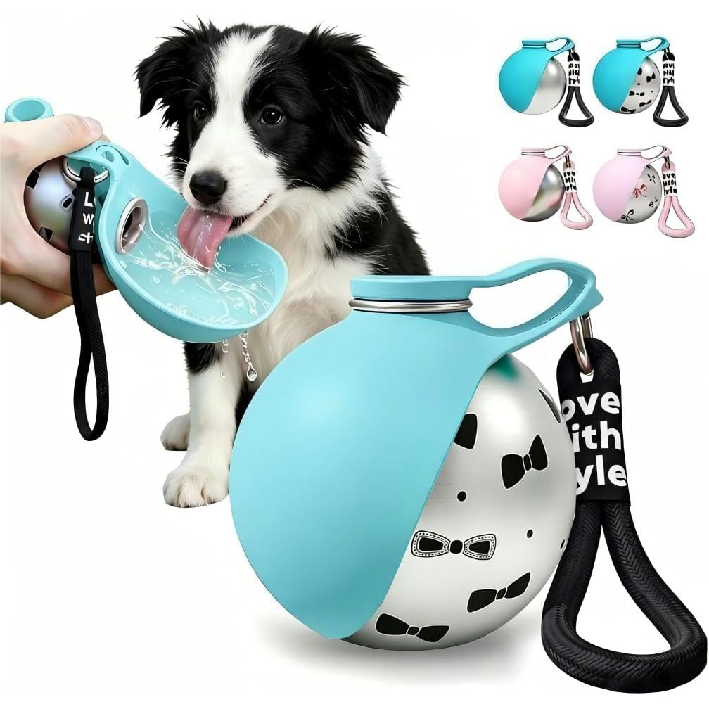 Botella de agua portátil para  - Pet Supplies Hours reseña y precio