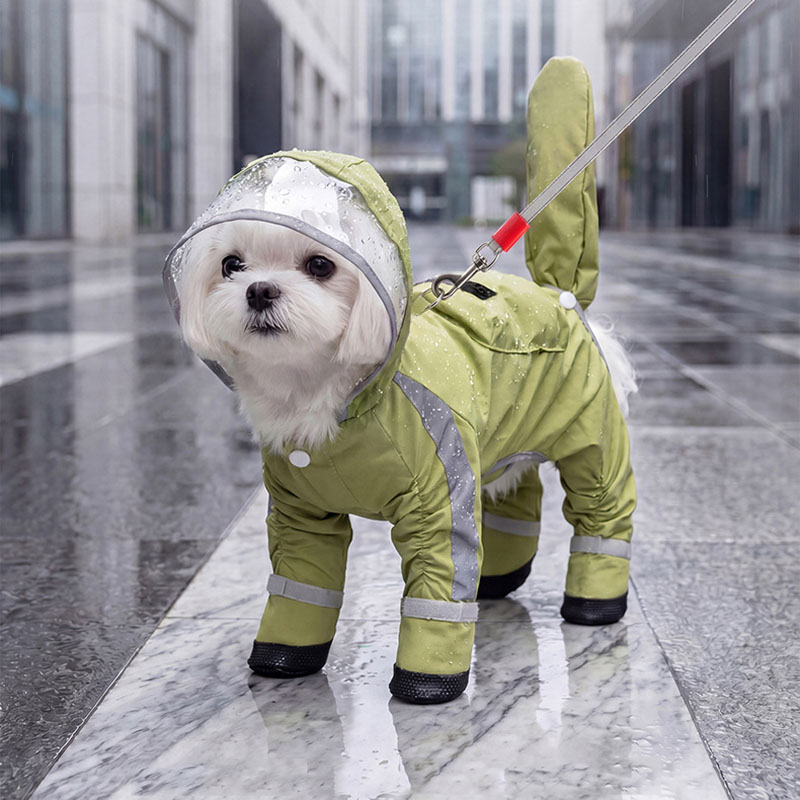 Impermeable para perros, chuba - Dog Raincoat reseña y precio