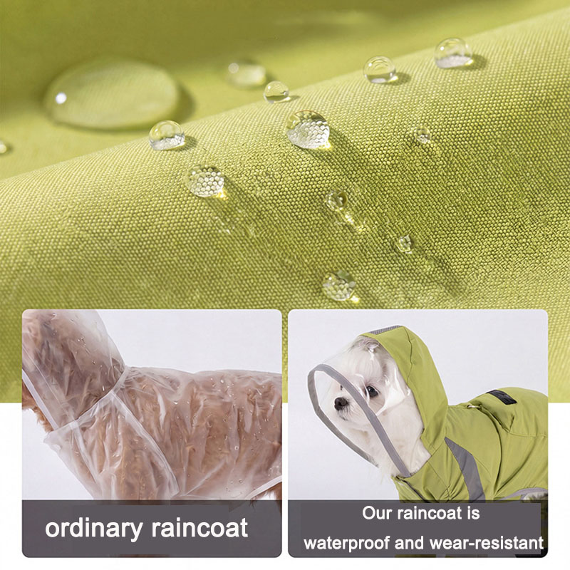 Impermeable para perros, chuba - Dog Raincoat reseña y precio