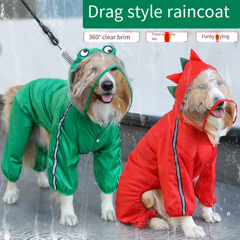Chubasquero impermeable para p - Dog Raincoat reseña y precio