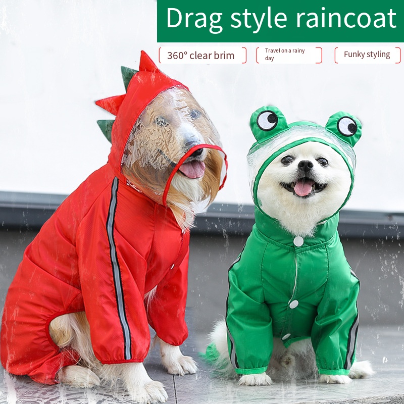Chubasquero impermeable para p - Dog Raincoat reseña y precio