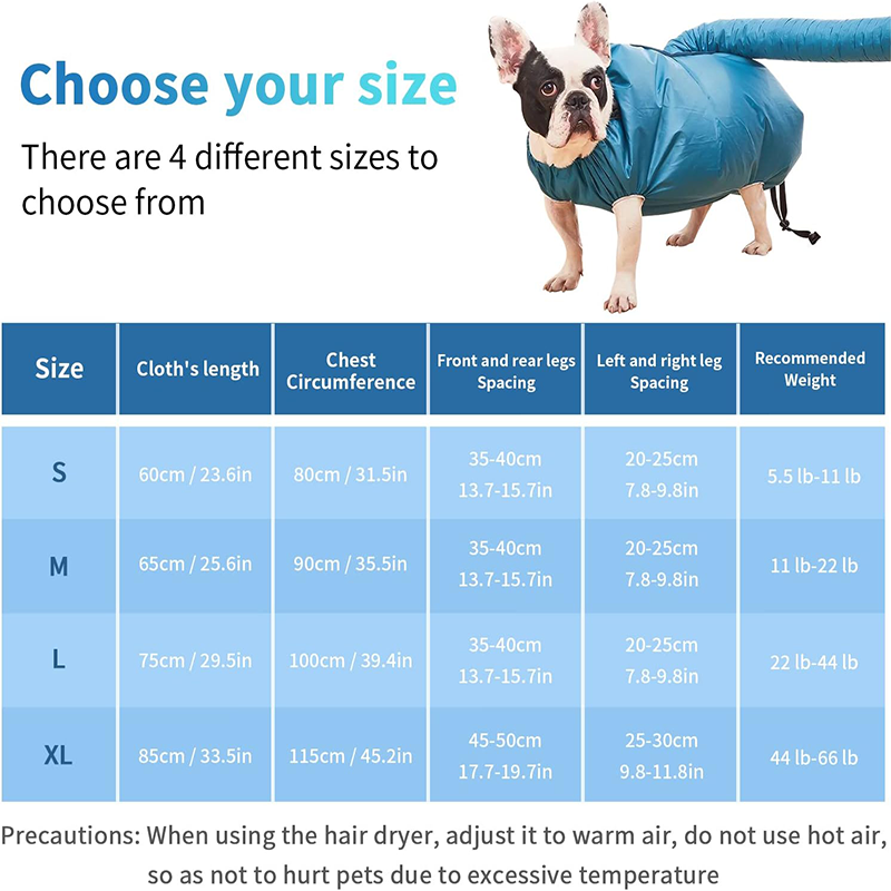 Bolsa para secador de pelo par - Pet Supplies For Less reseña y precio