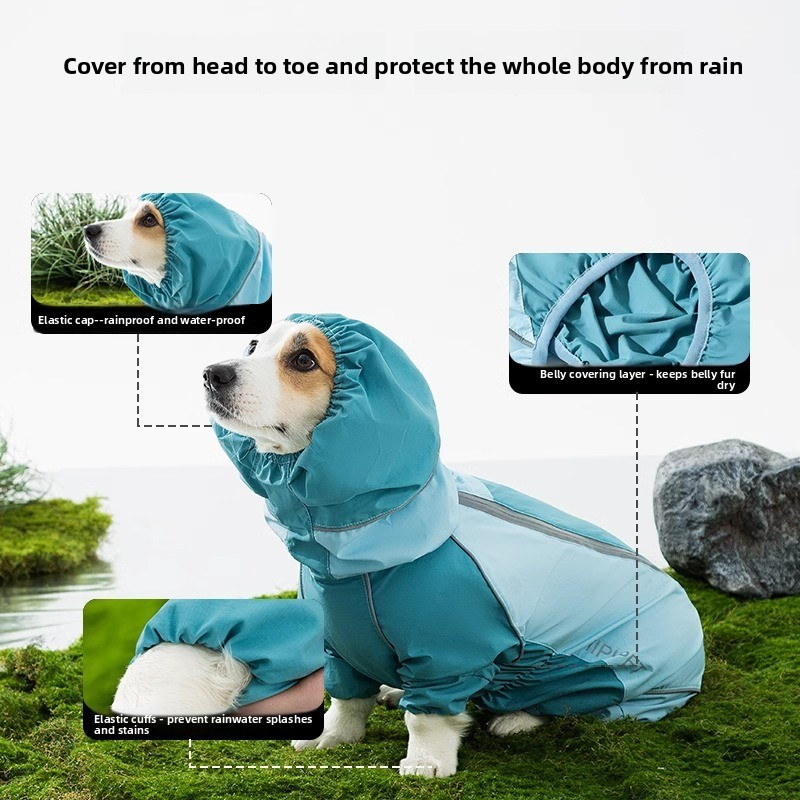 Impermeable para Perros 2026 d - Dog Raincoat reseña y precio
