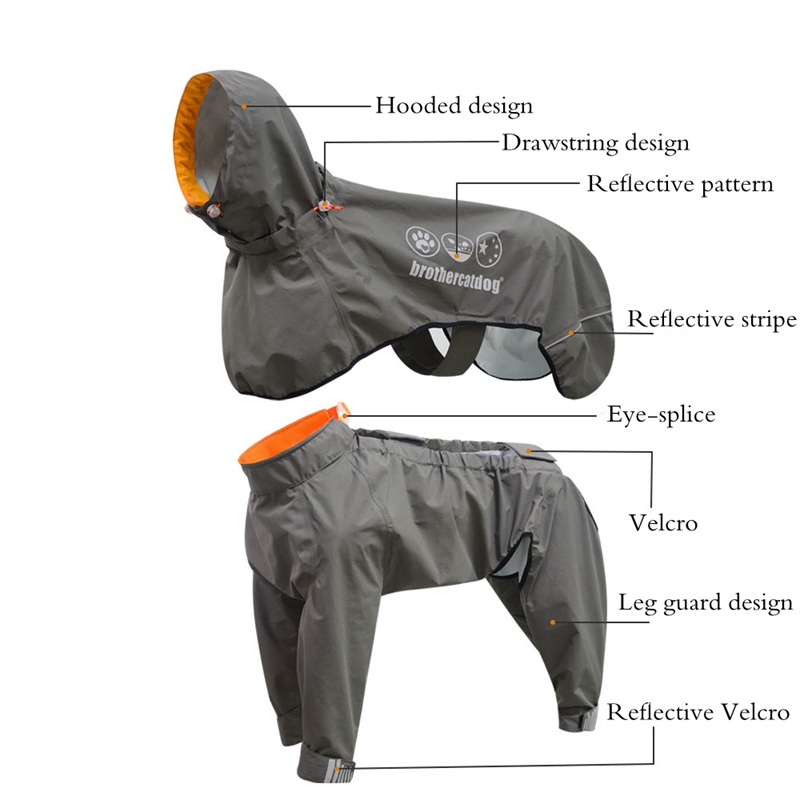 Chubasquero impermeable para p - Dog Raincoat reseña y precio