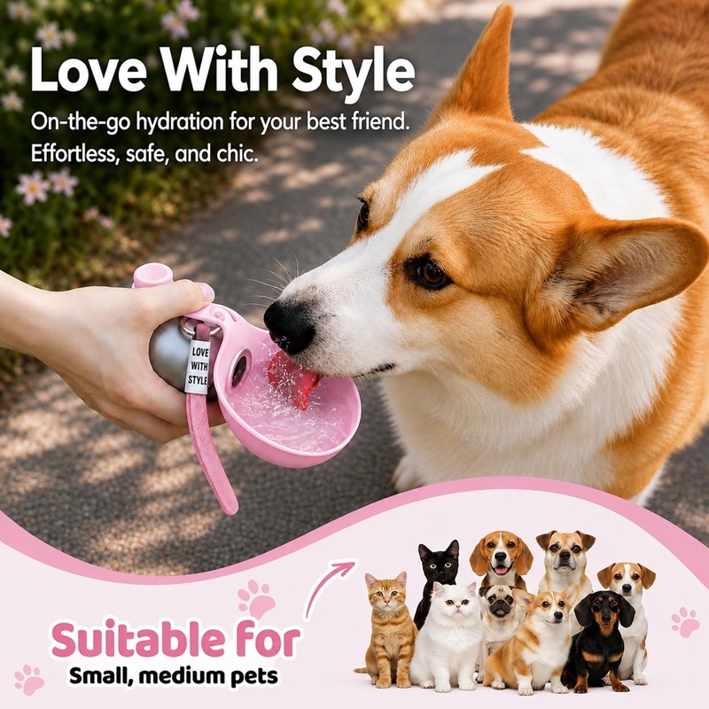 Botella de Agua para Perro de  - Pet Supplies Hours reseña y precio