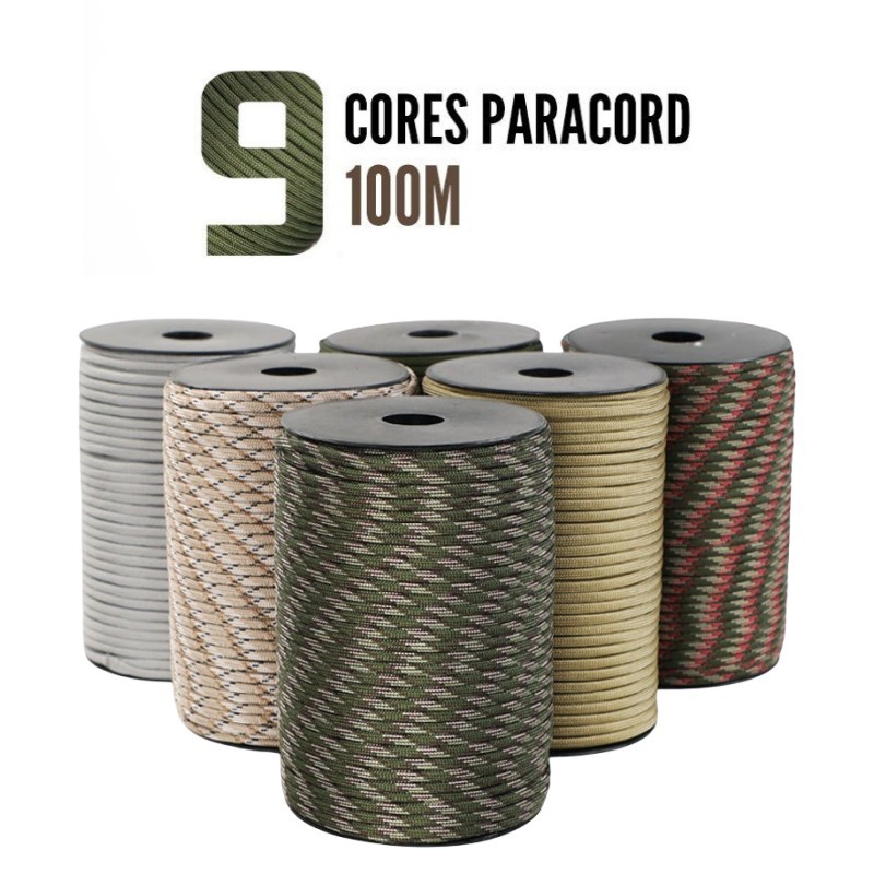 Paracord militar 50/100m 550,  - Dog Raincoat reseña y precio