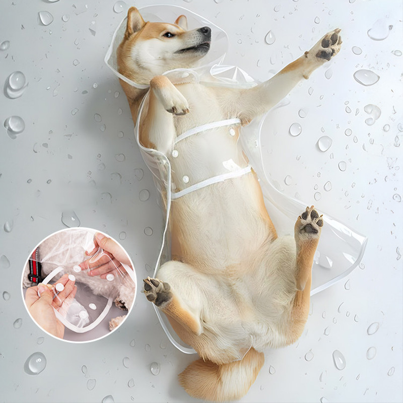 Impermeable para Mascotas XS-8 - Dog Raincoat reseña y precio