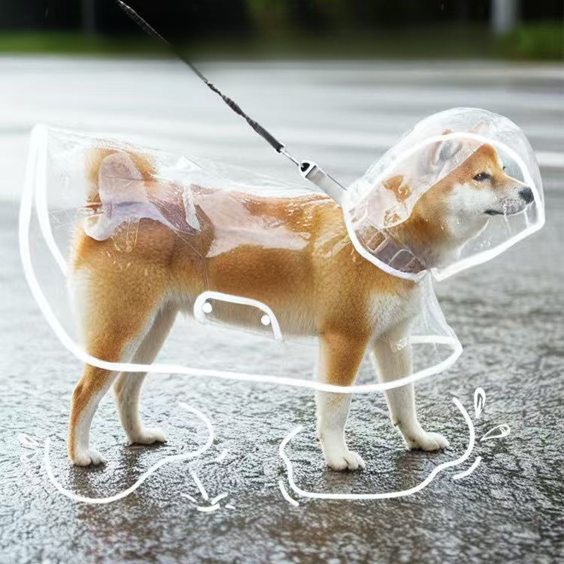 Impermeable para Mascotas XS-8 - Dog Raincoat reseña y precio