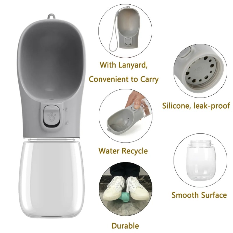 Botella de Agua Portátil para  - Pet Supplies Hours reseña y precio